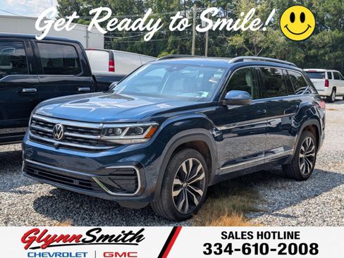 Used 2022 Volkswagen Atlas SEL Premium AWD/4WD image 1