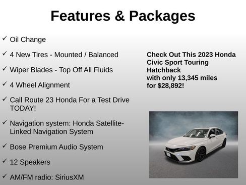 Certified 2023 Honda Civic Sport Touring image 4