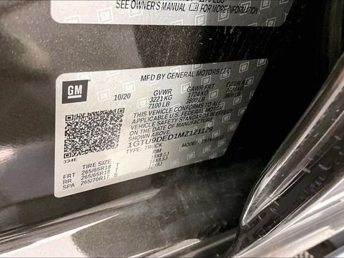 Used 2021 GMC Sierra 1500 SLT w/ X31 Off-Road Package AWD/4WD image 4