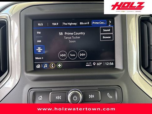 Certified 2025 Chevrolet Silverado 1500 Custom w/ Turbomax Blackout Package AWD/4WD image 12