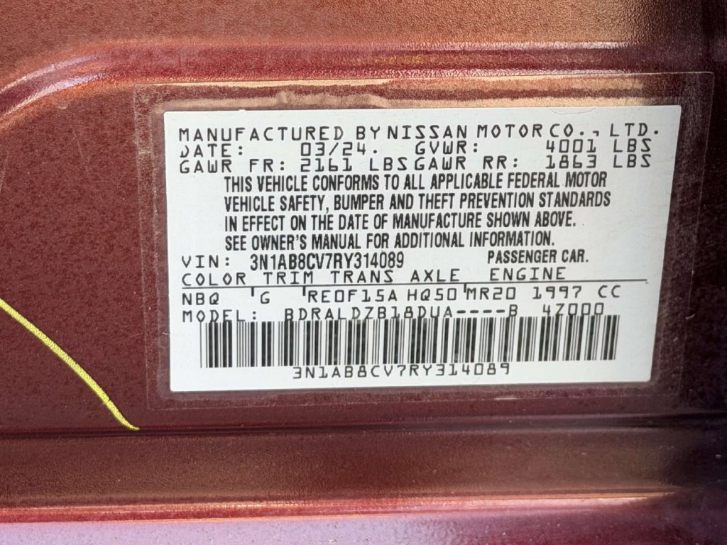 Used 2024 Nissan Sentra SV FWD image 25