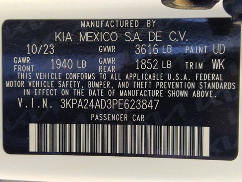 Used 2023 Kia Rio S w/ Technology Package FWD image 33