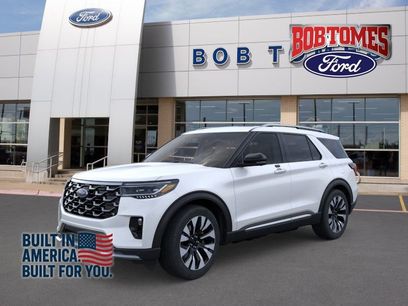 New 2026 Ford Explorer Platinum