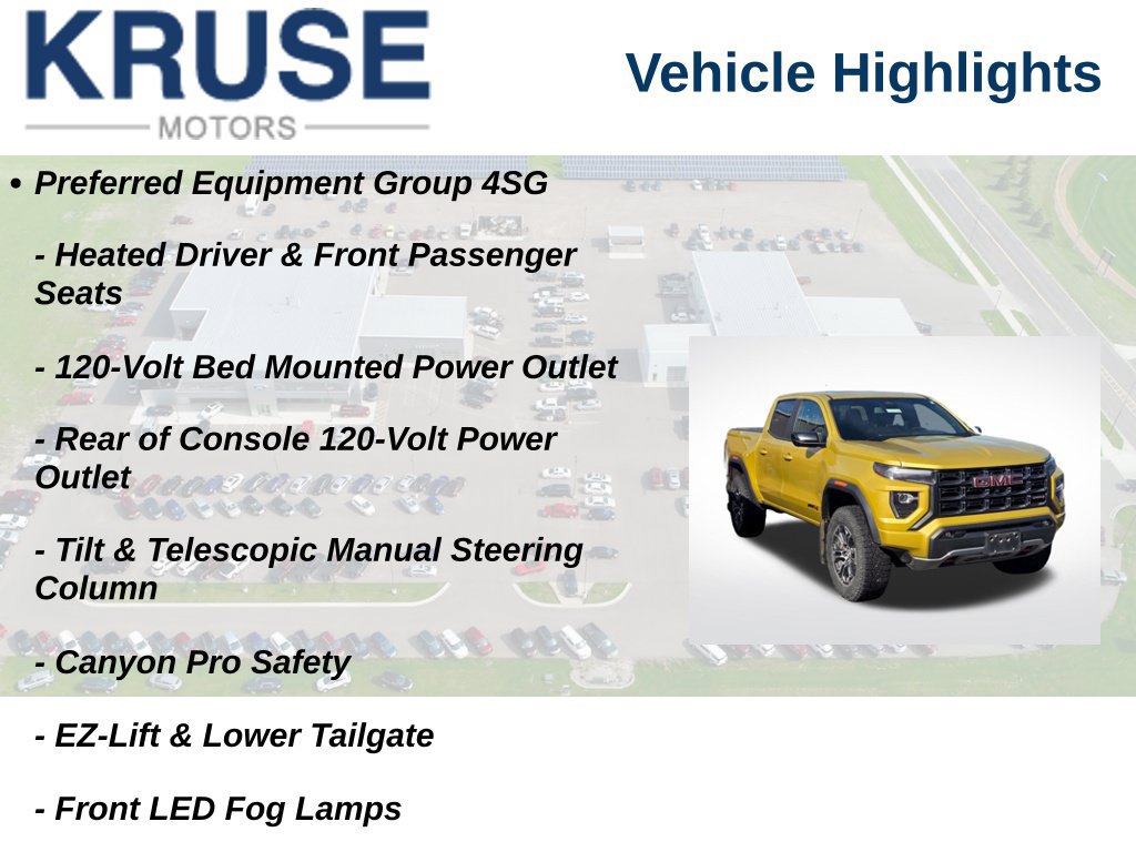 Used 2023 GMC Canyon AT4 w/ LPO, Off Road Lift Package AWD/4WD image 15