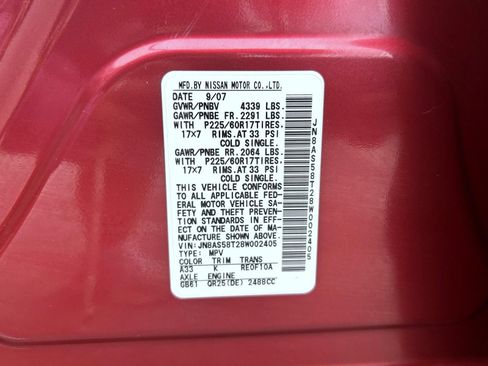 Used 2008 Nissan Rogue SL FWD image 25