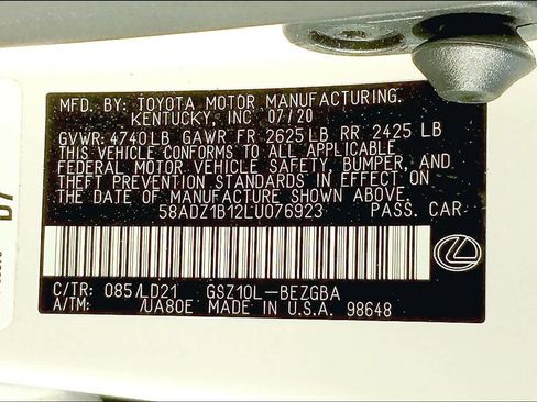 Used 2020 Lexus ES 350 w/ Premium Package image 36