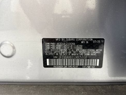 New 2025 Subaru WRX Premium image 27