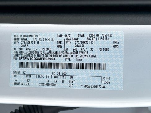 Used 2021 Ford F150 King Ranch w/ Equipment Group 601A High image 37