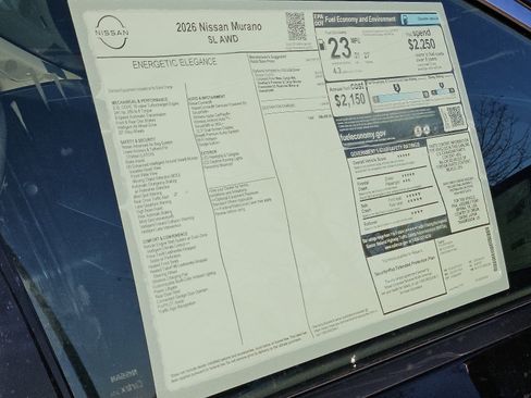 New 2026 Nissan Murano SL image 20
