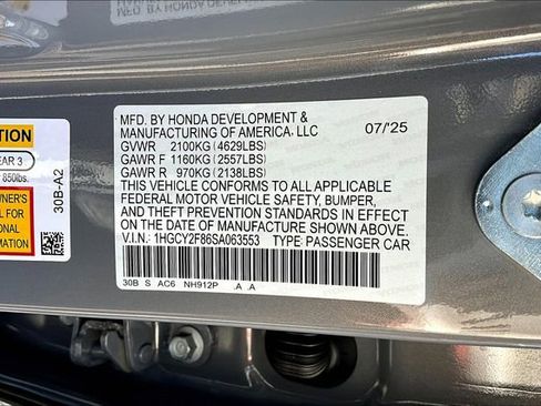 New 2025 Honda Accord Touring image 27