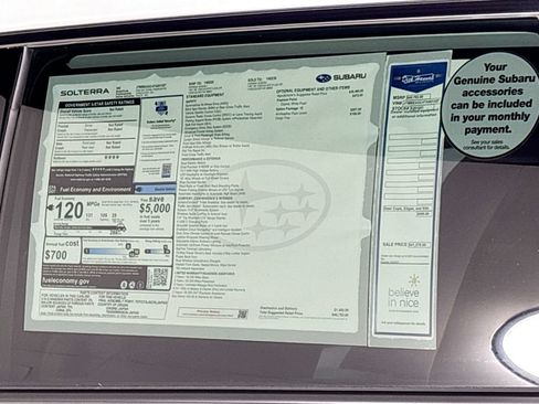 New 2026 Subaru Solterra AWD/4WD image 23