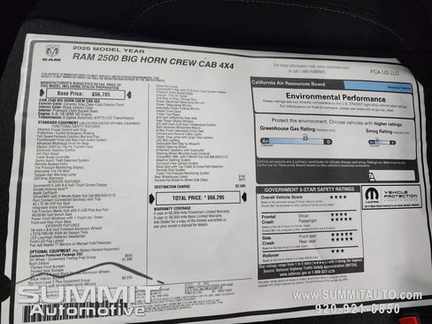 New 2026 RAM 2500 Big Horn image 48