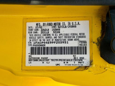 Used 1993 Ford Mustang LX image 35