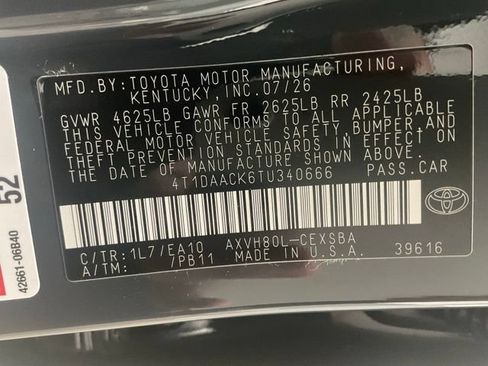 New 2026 Toyota Camry SE w/ Multimedia Upgrade Package FWD image 32
