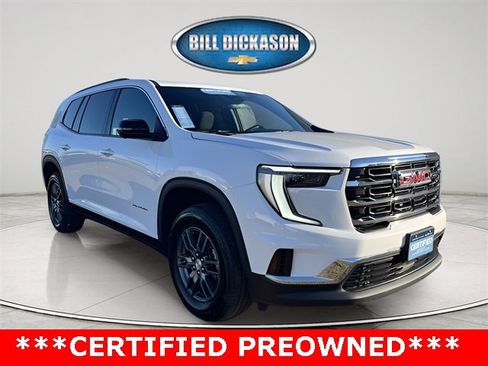 Certified 2025 GMC Acadia Elevation image 1