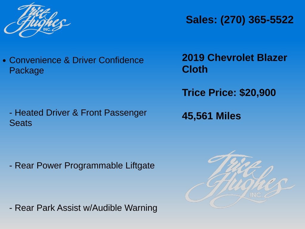 Used 2019 Chevrolet Blazer LT AWD/4WD image 4