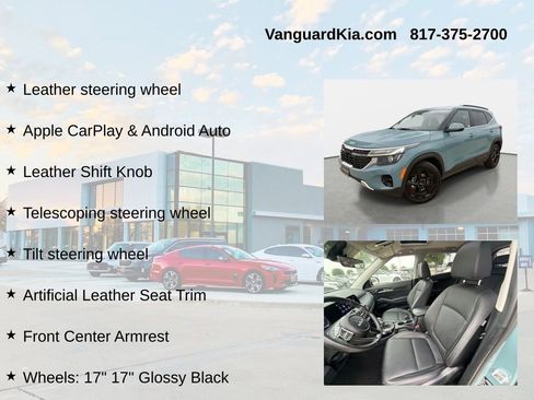 Certified 2026 Kia Seltos EX w/ EX Sunroof Package FWD image 18