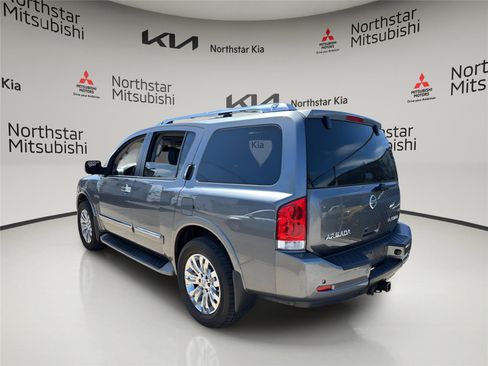 Used 2015 Nissan Armada Platinum w/ 2nd Row Captain Seat Package AWD/4WD image 2