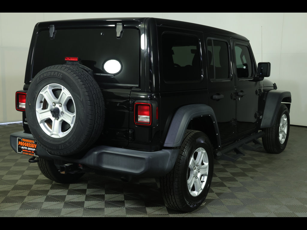 Used 2021 Jeep Wrangler Unlimited Sport w/ Sun And Sound Package AWD/4WD image 16