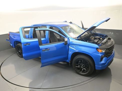 Used 2025 Chevrolet Silverado 1500 Custom w/ Turbomax Blackout Package RWD image 64