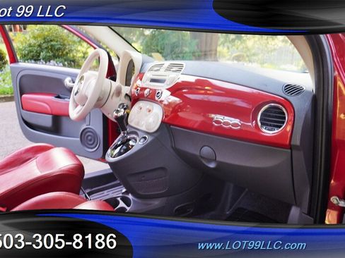 Used 2013 FIAT 500 Lounge w/ Luxury Leather Pkg FWD image 15