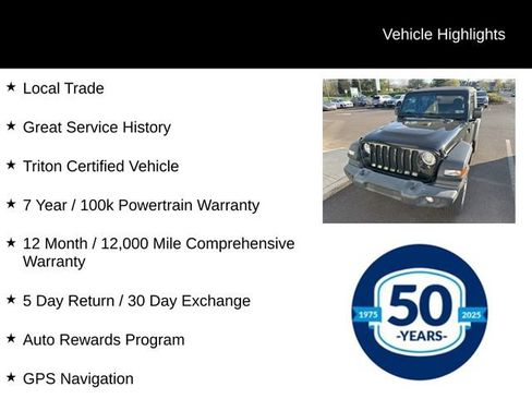 Used 2021 Jeep Wrangler Sport image 5