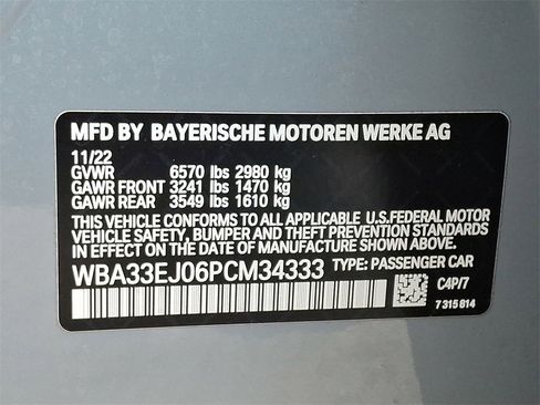 Certified 2023 BMW 760i xDrive image 28