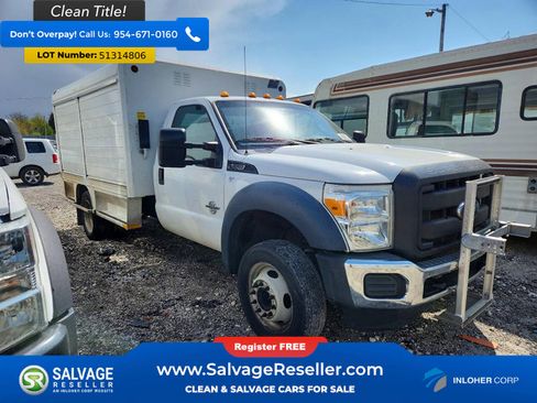 Used 2015 Ford F550 2WD Regular Cab Super Duty image 5