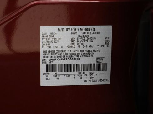 Used 2024 Ford Edge ST-Line AWD/4WD image 24