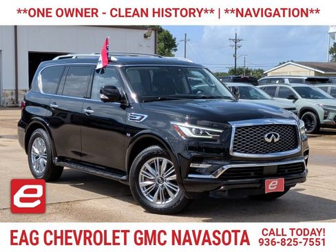 Used 2019 INFINITI QX80 Luxe w/ All-Season Package RWD image 1