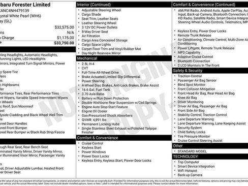 Used 2022 Subaru Forester Limited image 4