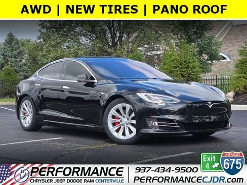 Used 2018 Tesla Model S P100D AWD/4WD image 1