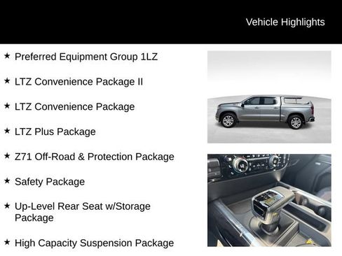 Used 2024 Chevrolet Silverado 1500 LTZ AWD/4WD image 3