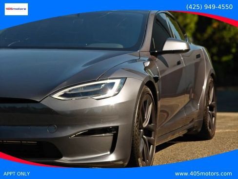 Used 2021 Tesla Model S Plaid AWD/4WD image 8