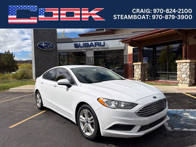Used 2018 Ford Fusion SE w/ Fusion SE Technology Package FWD image 1
