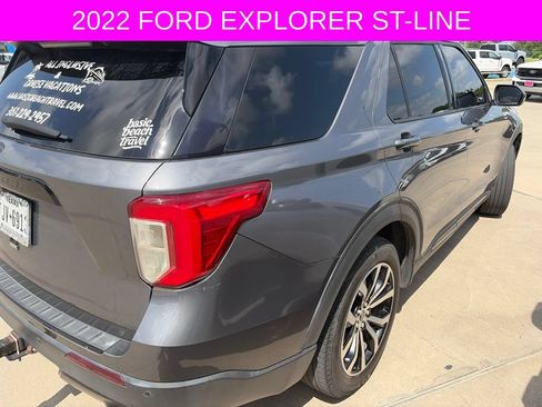 Used 2022 Ford Explorer ST-Line w/ Class IV Trailer Tow Package RWD image 4