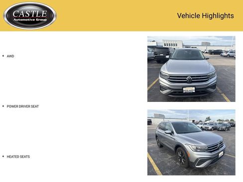 Used 2024 Volkswagen Tiguan SE AWD/4WD image 3