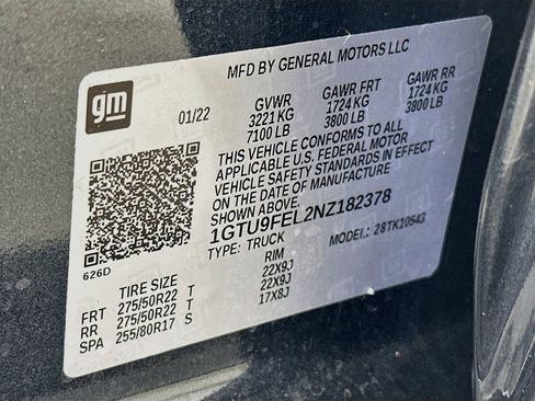 Used 2022 GMC Sierra 1500 Denali w/ Denali Premium Package AWD/4WD image 32