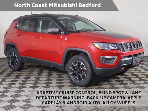 Used 2021 Jeep Compass Trailhawk AWD/4WD image 1