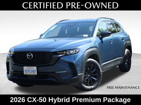 Certified 2026 MAZDA CX-50 AWD 2.5 Hybrid w/ Premium Pkg image 1