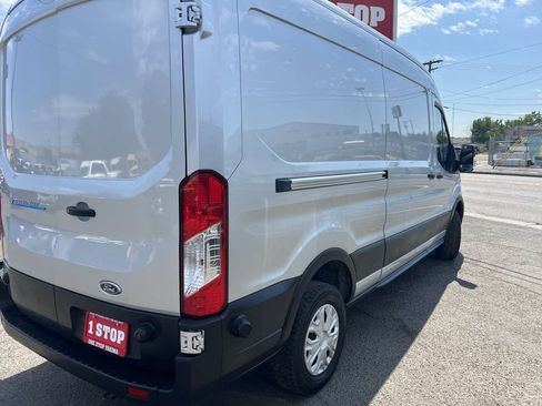 Used 2023 Ford E-Transit Medium Roof w/ Load Area Protection Package RWD image 5