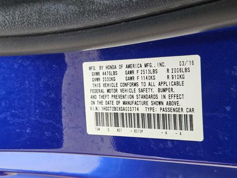Used 2016 Honda Accord Touring image 32