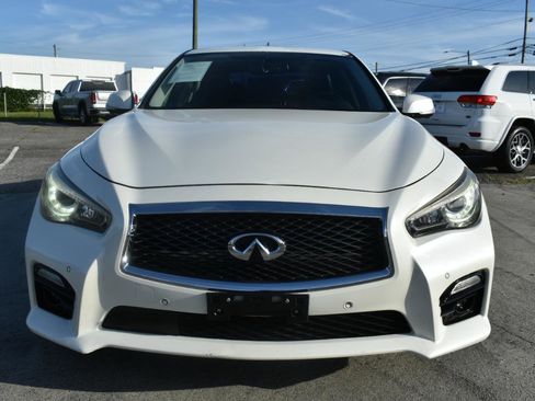 Used 2017 INFINITI Q50 Red Sport 400 AWD/4WD image 3