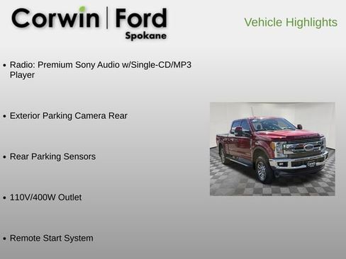 Used 2017 Ford F250 Lariat w/ Lariat Value Package AWD/4WD image 6