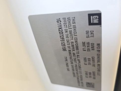 Used 2015 Chevrolet Corvette Stingray Coupe w/ 2LT Preferred Equipment Group image 13