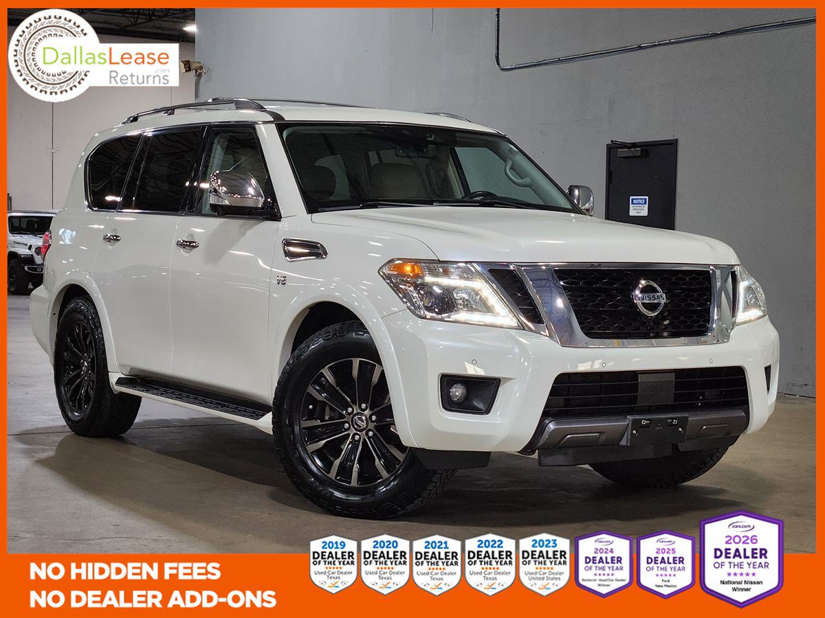 Used 2020 Nissan Armada Platinum w/ Captain's Chairs Package RWD image 1