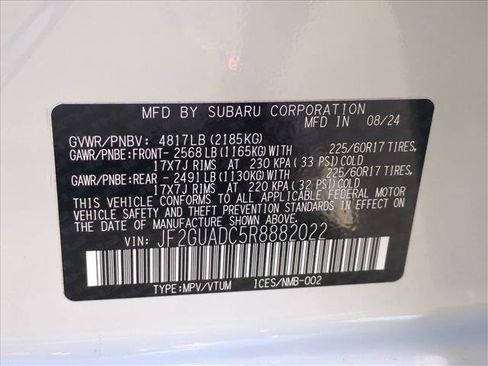 Used 2024 Subaru Crosstrek 2.0i Premium image 23