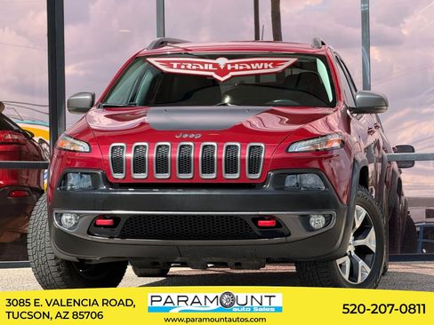 Used 2015 Jeep Cherokee Trailhawk AWD/4WD image 1