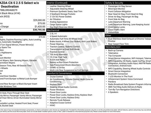Used 2024 MAZDA CX-5 AWD 2.5 S w/ Select Package image 13