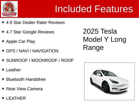 Used 2025 Tesla Model Y Long Range RWD image 4